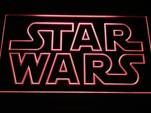 Star Wars Outline LED Neon Sign