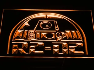 Star Wars R2-D2 Head LED Neon Sign