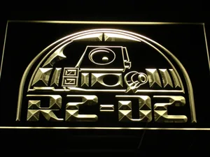 Star Wars R2-D2 Head LED Neon Sign