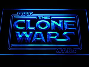 Star Wars The Clone Wars LED Neon Sign
