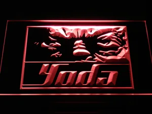 Star Wars Yoda Eyes LED Neon Sign