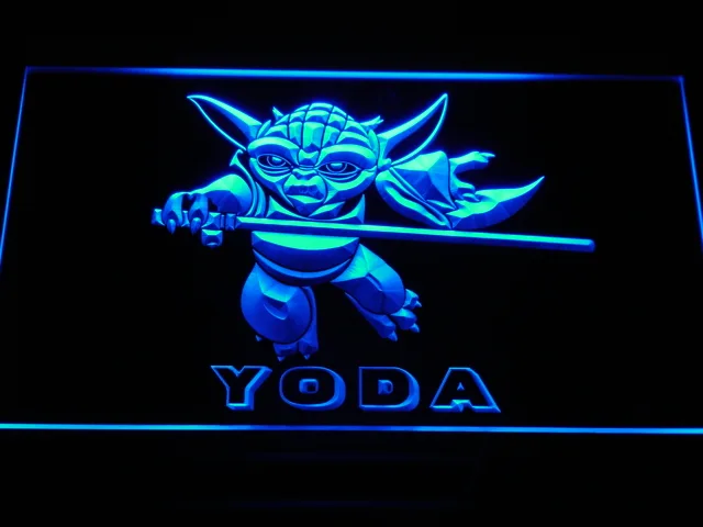 Star Wars Yoda LED Neon Sign