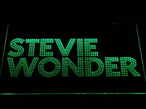 Stevie Wonder LED Neon Sign