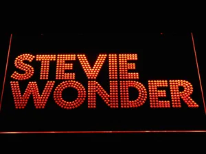 Stevie Wonder LED Neon Sign
