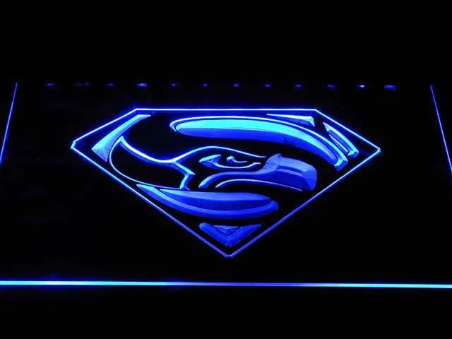 Super Seattle Seahawks LED Neon Sign