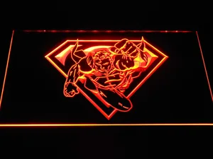 Superman Flying LED Neon Sign