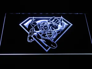 Superman Flying LED Neon Sign