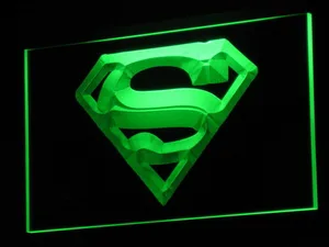 Superman LED Neon Sign