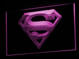 Superman LED Neon Sign