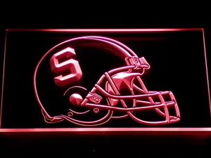 Syracuse Orange Helmet LED Neon Sign
