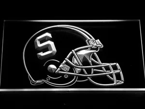 Syracuse Orange Helmet LED Neon Sign