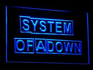 System Of A Down LED Neon Sign