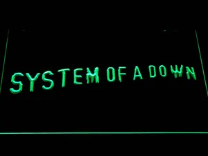 System Of A Down Toxicity LED Neon Sign