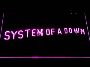 System Of A Down Toxicity LED Neon Sign