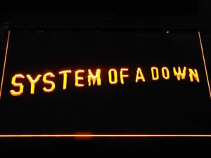 System Of A Down Toxicity LED Neon Sign