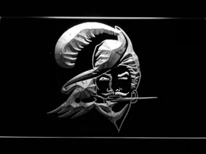 Tampa Bay Buccaneers 1976-1996 LED Neon Sign - Legacy Edition