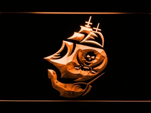 Tampa Bay Buccaneers 1997-2013 Ship LED Neon Sign - Legacy Edition