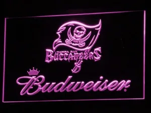 Tampa Bay Buccaneers Budweiser LED Neon Sign