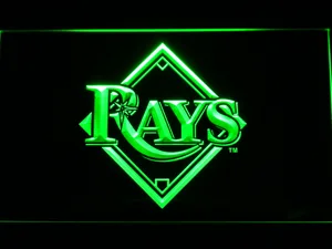 Tampa Bay Rays 3 LED Neon Sign