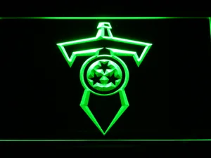 Tennessee Titans 3 LED Neon Sign