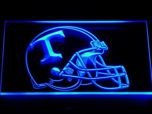Tennessee Volunteers Helmet LED Neon Sign
