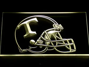 Tennessee Volunteers Helmet LED Neon Sign