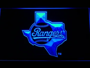 Texas Rangers 1984-1993 LED Neon Sign - Legacy Edition