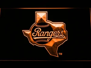 Texas Rangers 1984-1993 LED Neon Sign - Legacy Edition