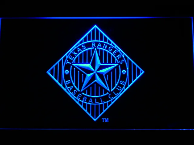 Texas Rangers 1994-2002 LED Neon Sign - Legacy Edition