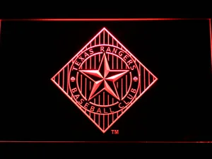 Texas Rangers 1994-2002 LED Neon Sign - Legacy Edition