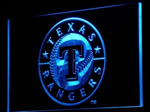 Texas Rangers LED Neon Sign