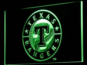 Texas Rangers LED Neon Sign