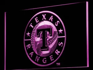 Texas Rangers LED Neon Sign