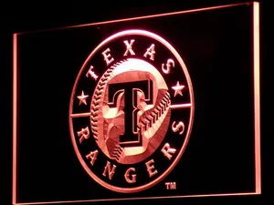 Texas Rangers LED Neon Sign