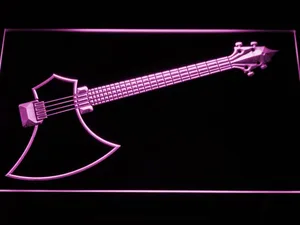 The Axe Bass LED Neon Sign