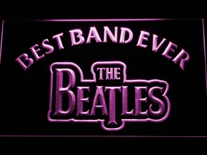 The Beatles Best Band Ever LED Neon Sign