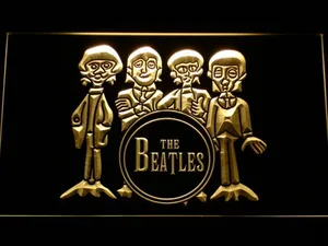 The Beatles Drum LED Neon Sign