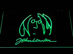 The Beatles John Lennon Signature LED Neon Sign