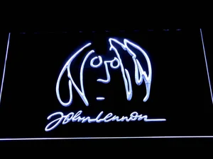 The Beatles John Lennon Signature LED Neon Sign