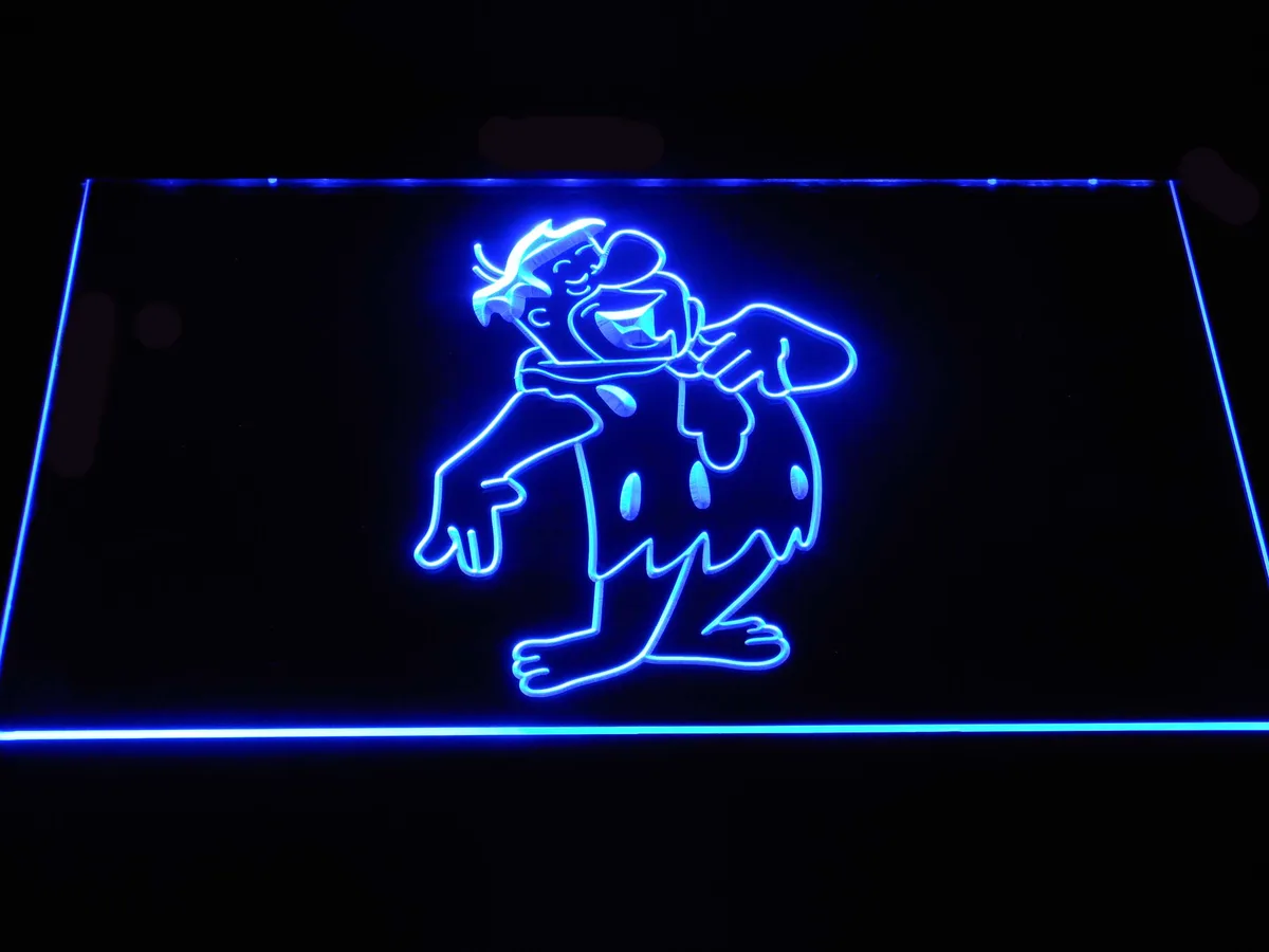 The Flintsones Fred LED Neon Sign