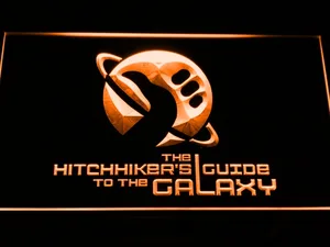 The Hitchhiker's Guide To The Galaxy LED Neon Sign