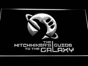 The Hitchhiker's Guide To The Galaxy LED Neon Sign