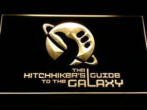 The Hitchhiker's Guide To The Galaxy LED Neon Sign