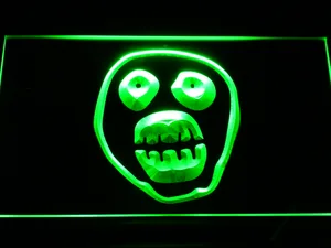 The Mighty Boosh Monkey Face LED Neon Sign