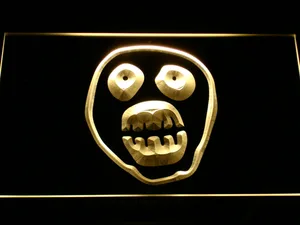 The Mighty Boosh Monkey Face LED Neon Sign