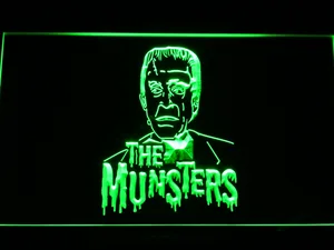 The Munsters Herman LED Neon Sign