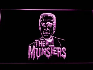 The Munsters Herman LED Neon Sign