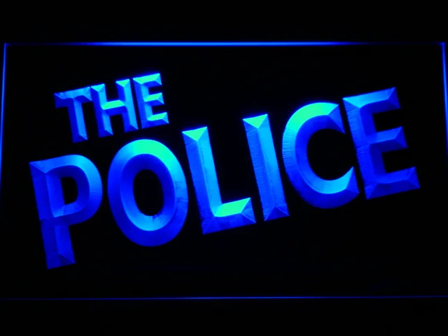 The Police LED Neon Sign
