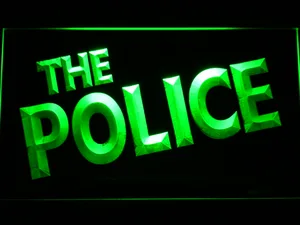The Police LED Neon Sign