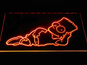 The Simpsons Bart Lounge LED Neon Sign